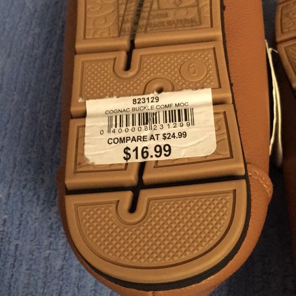 Comfort By ALEXIS BENDEL size 7 cognac moccasin - Picture 4 of 8